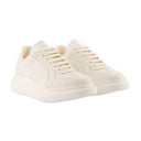 Overdimensionerede sneakers Alexander Mc Queen Leather White