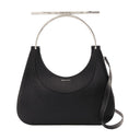 Purs à barres croisée Alexander MC Queen Leather Black / Silver