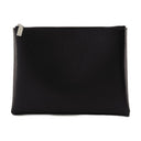 Cross Bar Clutch Alexander Mc Queen læder sort/sølv