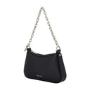 T Bar Mini Handbag Alexander M Queen Leather Black