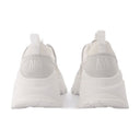 Nya lyckliga 9 sneakers i vitt läder