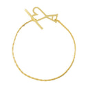 ADC -armband ami Paris Metal Gold