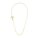 ADC 2 in 1 collana a catena Ami Paris Metal Gold