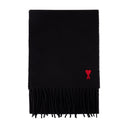 Red ADC وشاح Ami Paris Wool Black