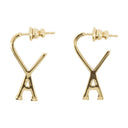 Boucles d'oreilles ADC Ami Paris Metal Gold