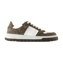 Sneakers Mid Ami Paris Leather White