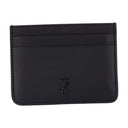 Card Case Ami Paris Leather Black