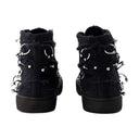 Paris High Top Sneakers Balenciaga Canvas Black