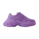Triple S Zapatillas de zapatillas Balenciaga Nylon Lilac