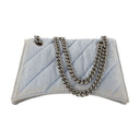 Hobo Crush S Bag Balenciaga Denim Blue