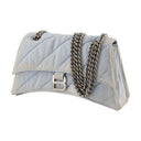 Hobo Crush S Bag Balenciaga Denim Blue