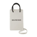 Phone Holder Balenciaga Leather White
