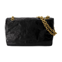 Bolsa de vagabundo de monaco S Balenciaga de cuero negro