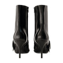 Knife Belt M80 Ankle Boots Balenciaga Leather Black/Silver