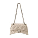 Crush Chain S Crossbody Balenciaga Leather Beige