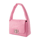 Élingue de monaco S Sac d'épaule Balenciaga en cuir rose