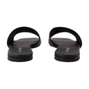 Heritage Shadow Sandals Courreges Leather Black