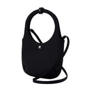 Holy Shoulder Bag Courreges Satin Black