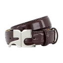 AC Naplack Belt Courreges Leather Borgogna