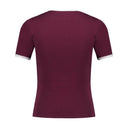 Signature T Shirt Courreges Cotton Burgundy