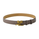 Ceinture Ac 25mm Courrèges Cuir Marron