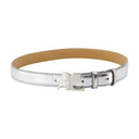 Ac 25mm Belt Courreges Leather Silver