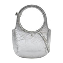 Monedero Santo Courreges Cuero Plata