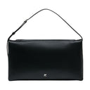Cuff Shoulder Bag Courreges Leather Black
