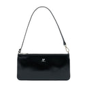 Shoulder Bag Courreges Leather Black