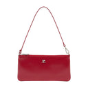 Shoulder Bag Courreges Leather Red