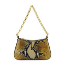 T Bar Mini Handtas Alexander Mc Queen Leather Brown