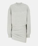 The Attico Mini Dress Light American Fleece