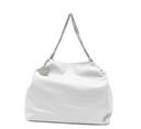Stella Mc Cartney Falabella Drawstring Bag Eco Shaggy Deer W/Stainless Steel Chain Airlite