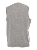 Kangra Cashmere Gilet Senza Maniche Rasato Calato