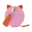 Fox Neck Wallet Maison Kitsuné Orange Leather