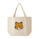 TOTE BAG FOX TOTE BAG MAISON KITSUNE BEIGE