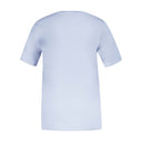 Chillax Fox Patch T Shirt Maison Kitsune Cotton Blue