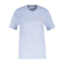 Chillax Fox Patch T Shirt Maison Kitsune Cotton Blue