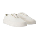 Sneakers à lacets Maison Kitsune Coton blanc