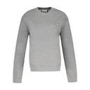 Fox Head Patch Comfort Sweatshirt Maison Kitsune Cotton Grey