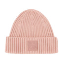 Bold Fox Head Beanie Maison Kitsune Cotton Pink