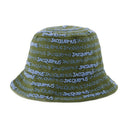 Bordado Bucket Hat Jacquemus Khaki Cotton