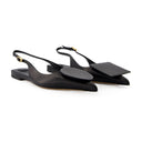 Les Slingbacks Duelo P Pumps Jacquemus Leather Black