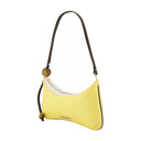 Le Grand Bisou Perle Shoulder Bag Jacquemus Leather Yellow
