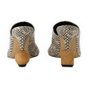 Les Mules Bisou Jacquemus Leather Animal Print