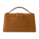Le Grand Bambino Jacquemus in pelle marrone