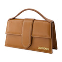 Le Grand Bambino Jacquemus in pelle marrone