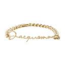 La Gourmette Jacquemus Metal Gold