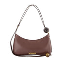Le bisou perle jacquemus lederen bruin