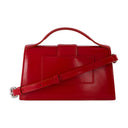 Le Grand Bambino Jacquemus en cuir rouge